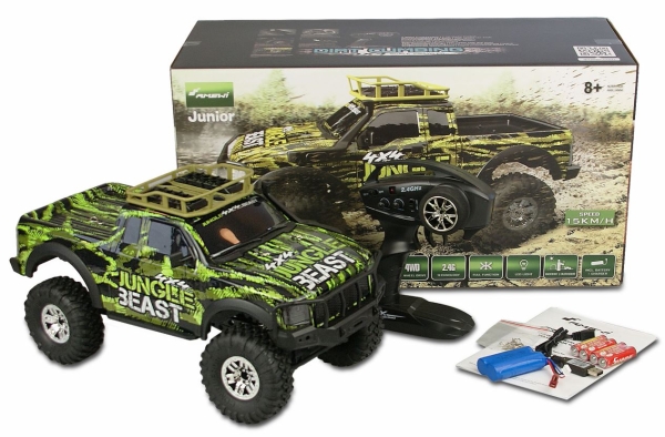 22530 Dirt Climbing Beast Pick-Up Crawler 4WD 1:10 RTR, schwarz-grün